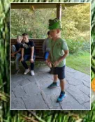 Riesengaudi in der "Schießbude": Menowin, Tim-Luca und Lean beim "Fliegenfang"