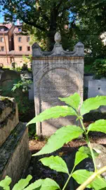 Grabstein auf dem Jüdischen Friedhof Krakau