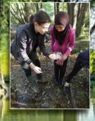 Fatima im Gespräch mit Studentin Laura