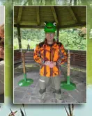 Jäger Tim als "Frosch" in der "Schießbude", er war total cool