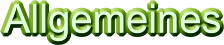 Allgemeines