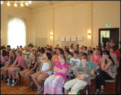 Aufnahmen der neuen 5 Klassen.